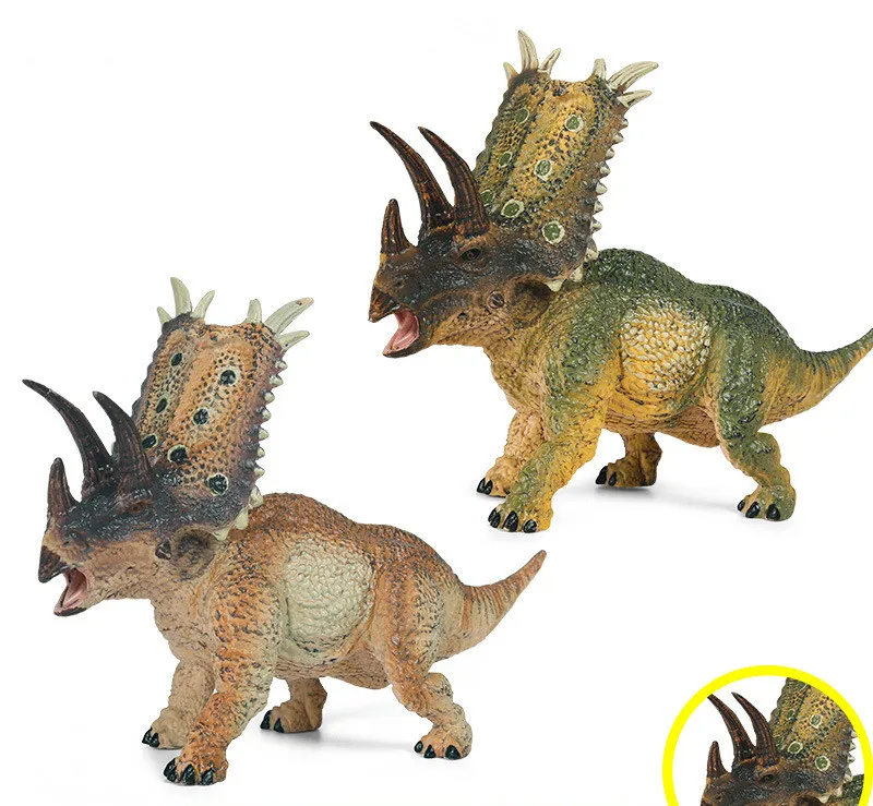 Pentaceratops фигурка животного Ceratopsidae динозавр модель игрушки коллектор Декор