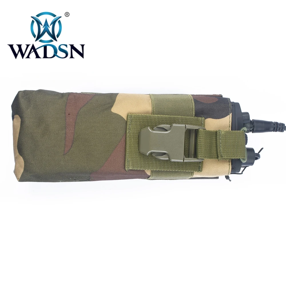SW WADSN тактический жилет система сумка AN/PRC148/152 Беспроводная рация Сумка Molle Карманный переговорный аксессуар для гарнитуры - Цвет: SW