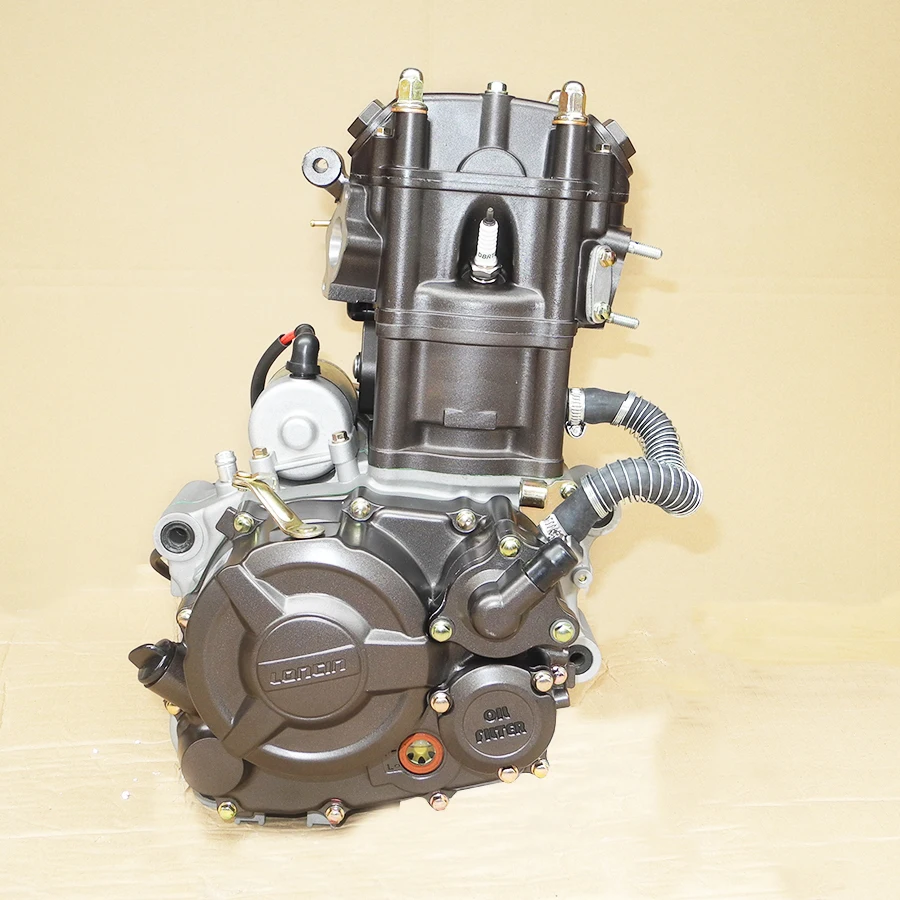 Двигатель Loncin CB250 250CC с водяным охлаждением электрический ручной запуск муфта 4