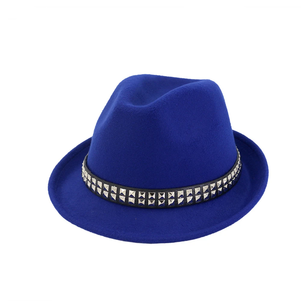 2019 New Women Men Wool Fedora Hat Panama Jazz Party For Lady Size 56-58CM | Fedoras