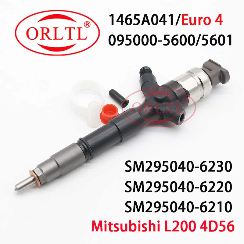 

4PCS 095000-5600 1465A041 Common Rail Injector 0950005600 Diesel Nozzle SM295040-6220 For Engine Mitsubishi L200 4D56 Euro4 5600