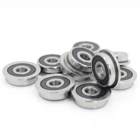f626 2rs bearing 6196mm 10pcs abec 1 miniature flanged f626rs ball bearings f626 rs 2rs