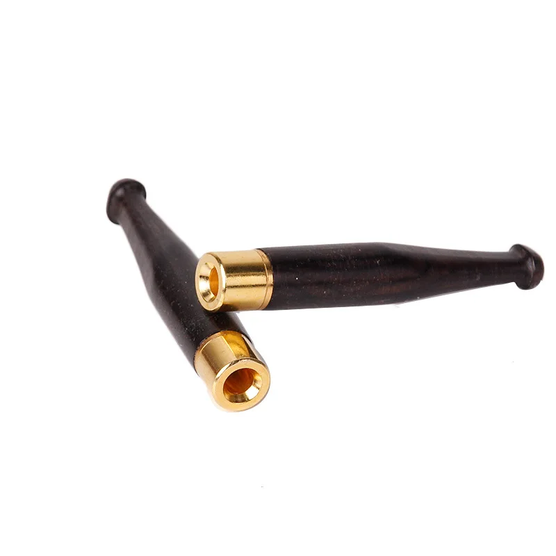 Новинка 1 шт. 52 мм женский черный деревянный держатель для сигарет мини