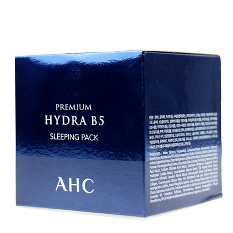 Оригинальная Корейская маска для сна AHC HYDRA B5 успокаивающий усилитель