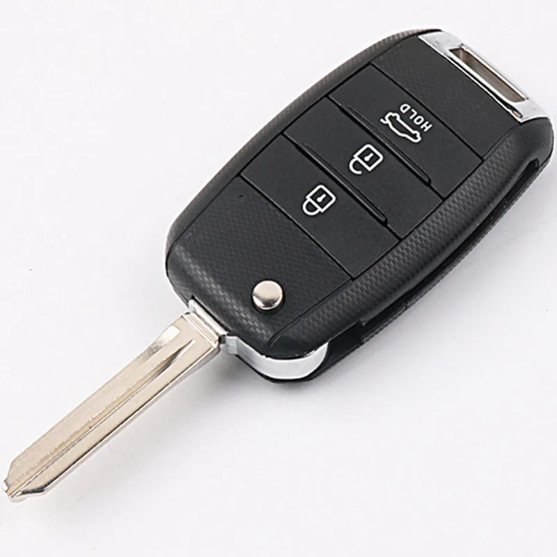 

Запасной складной откидной пульт дистанционного управления DAKATU для Kia K3 чехол для автомобильного ключа с 3 кнопками
