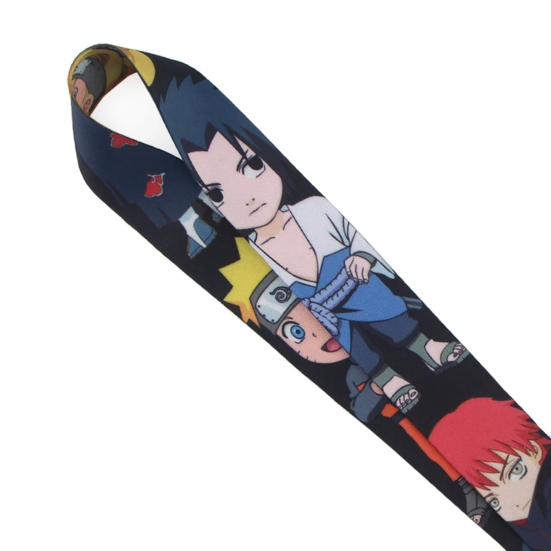 P3993 Dongmanli брелок с символикой Наруто Lanyards держатель удостоверения личности ID карта Пропуск Тренажерный зал мобильный бейдж держатель ключевой ремень