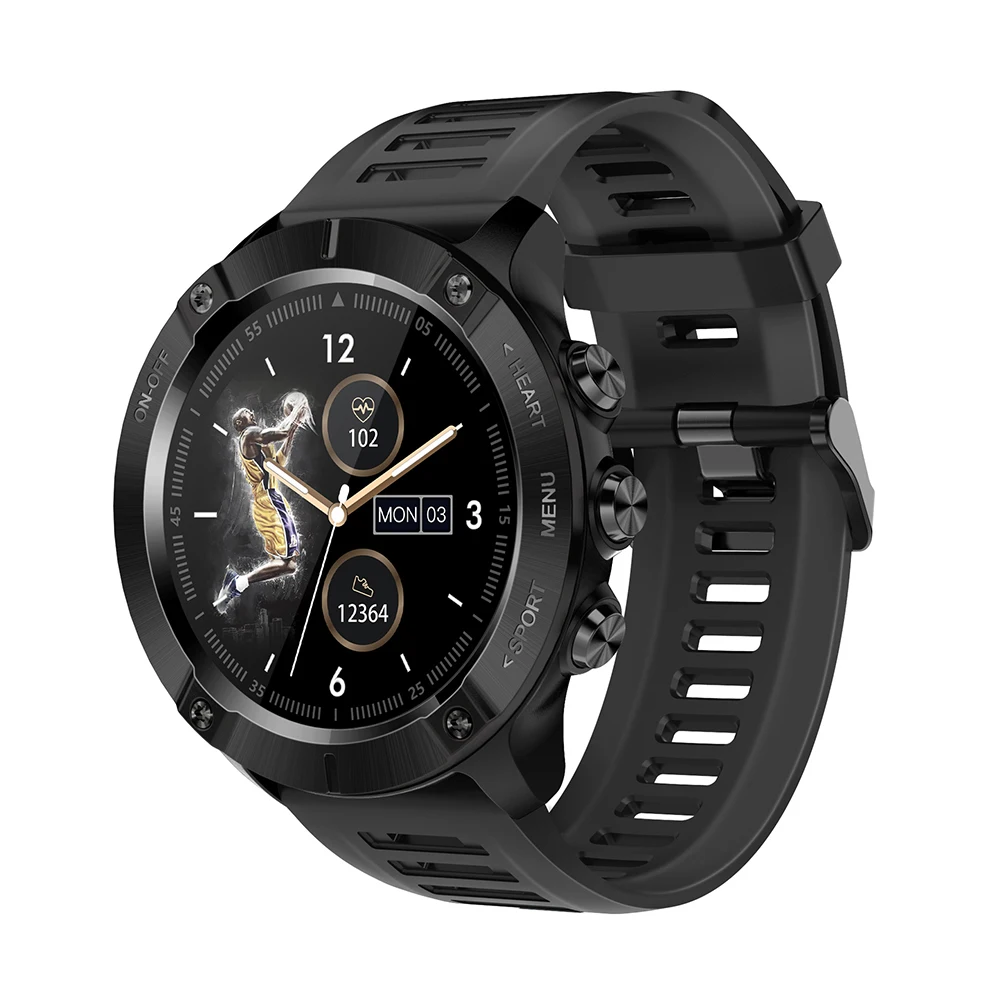 Мужские Водонепроницаемые Смарт-часы с пульсометром 5 атм | Электроника
