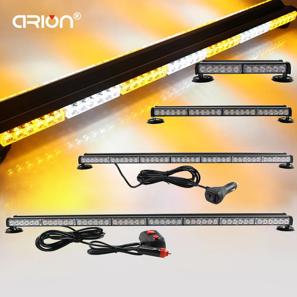 24 96 светодиодный Белый Янтарь работать со стробоскопической вспышкой для