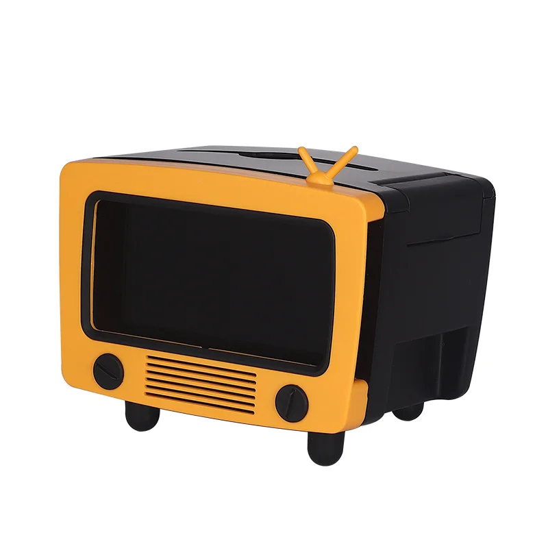 

TV tissue box multi-function paper box plastic creative living room home desktop storage