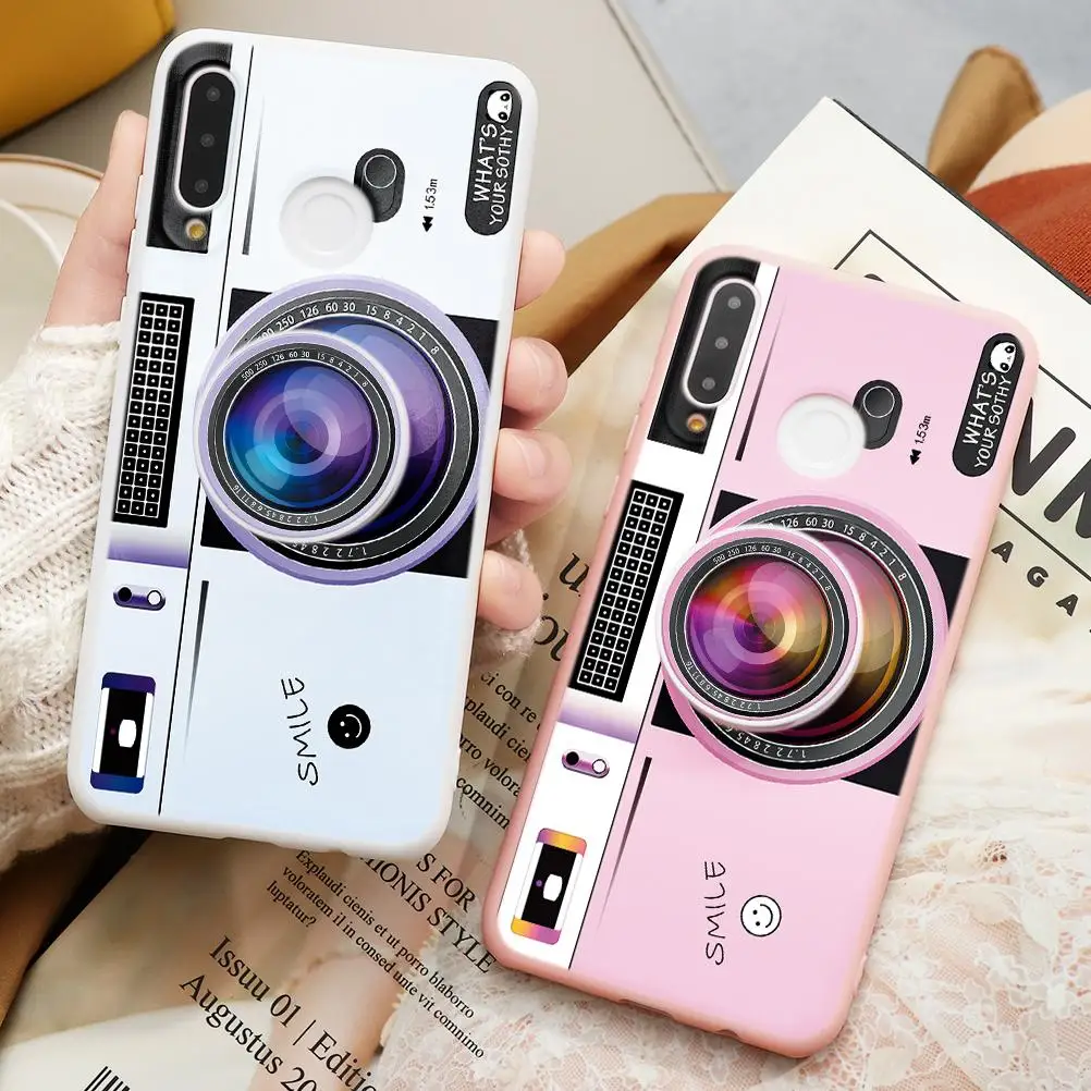 Stand Holder Phone Case For Huawei P Smart 2019 P20 P30 P40 Mate 30 20 10 Lite Pro nova 3 5i 6 SE 3i Fashion Camera Soft Bag | Мобильные