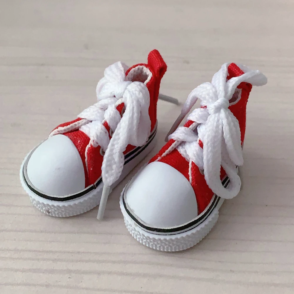 1 пара 5*2,5 см парусиновая обувь для 1/6 BJD кукла модная мини кукла обувь для русской DIY ручной работы куклы аксессуары игрушки