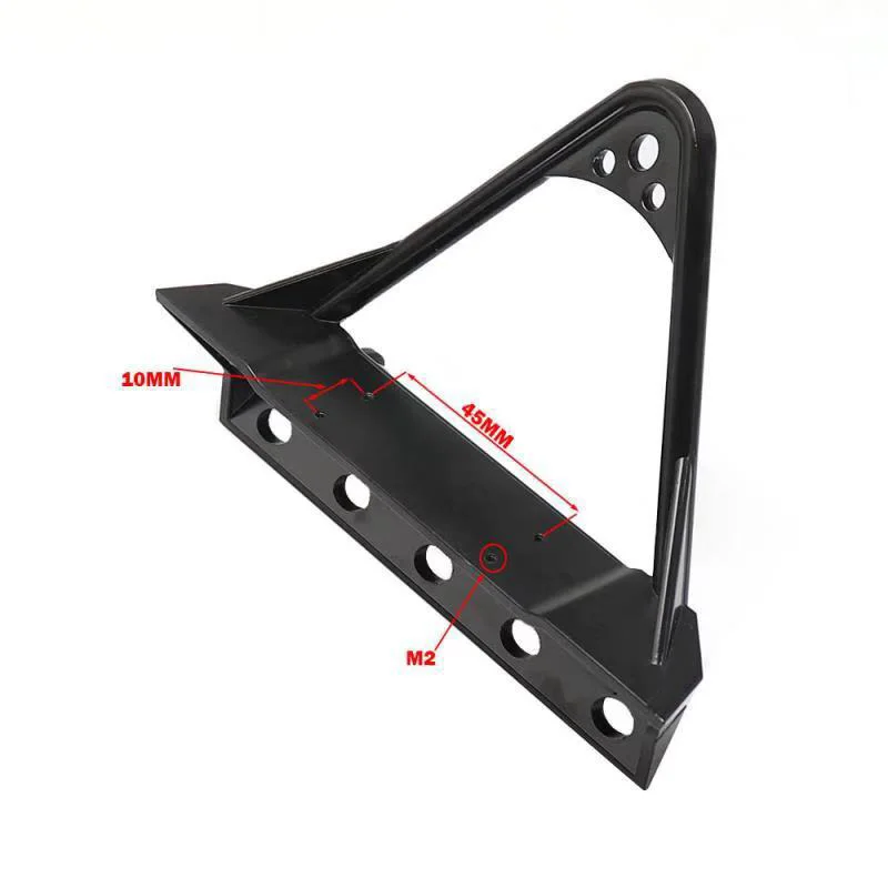 Металлический передний бампер гусеничная одномоторная Лебедка для 1/10 RC Rock Car Axial