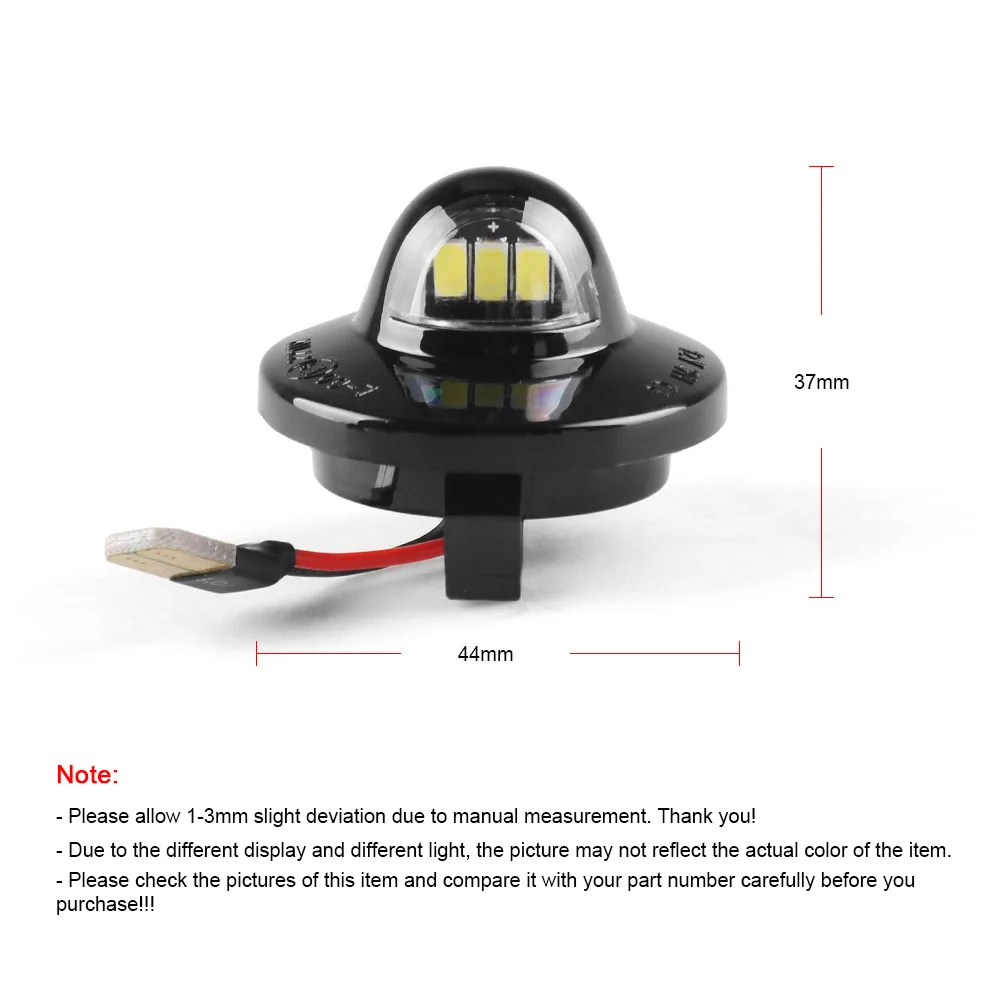 2 шт. 3 светодиода подсветильник ка номерного знака для Ford F 150 грузовик пикапа F250 F35