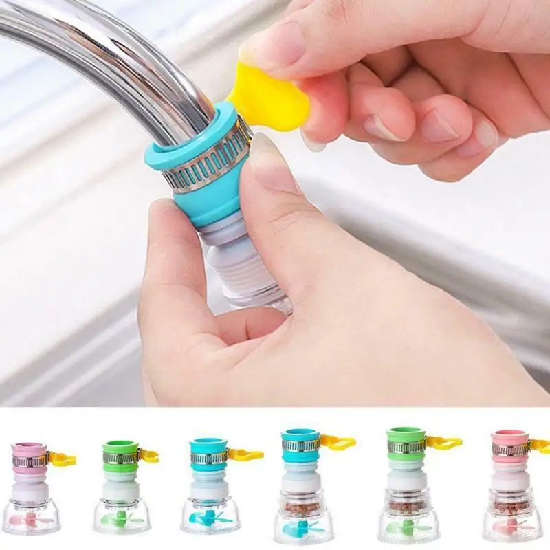 

Booster Shower Water Filter Tap Head 360Rotating Faucet Nozzle Mini Tap Water Purifier Faucet Water Filter Kitchen Gadgets New