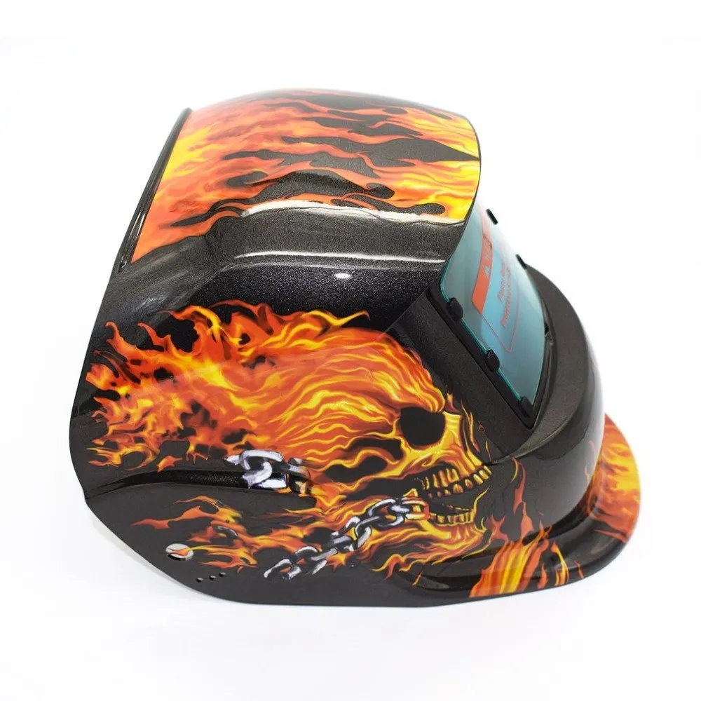 

2019 Solar Powered Auto Darkening TIG MIG MMA Electric Welding Mask Helmet Welder Cap Lens For Welding Machine Plasma Cutter