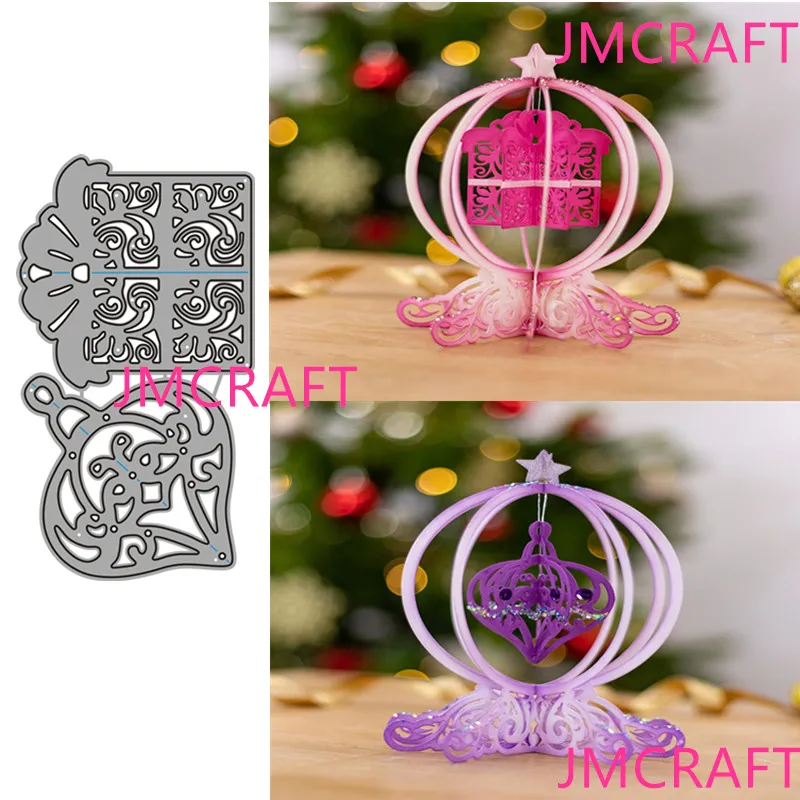 

JMCRAFT New Christmas Gifts #3 Metal Cutting Dies DIY Scrapbook Handmade Paper Craft Merry Christmas Metal Steel Template Dies