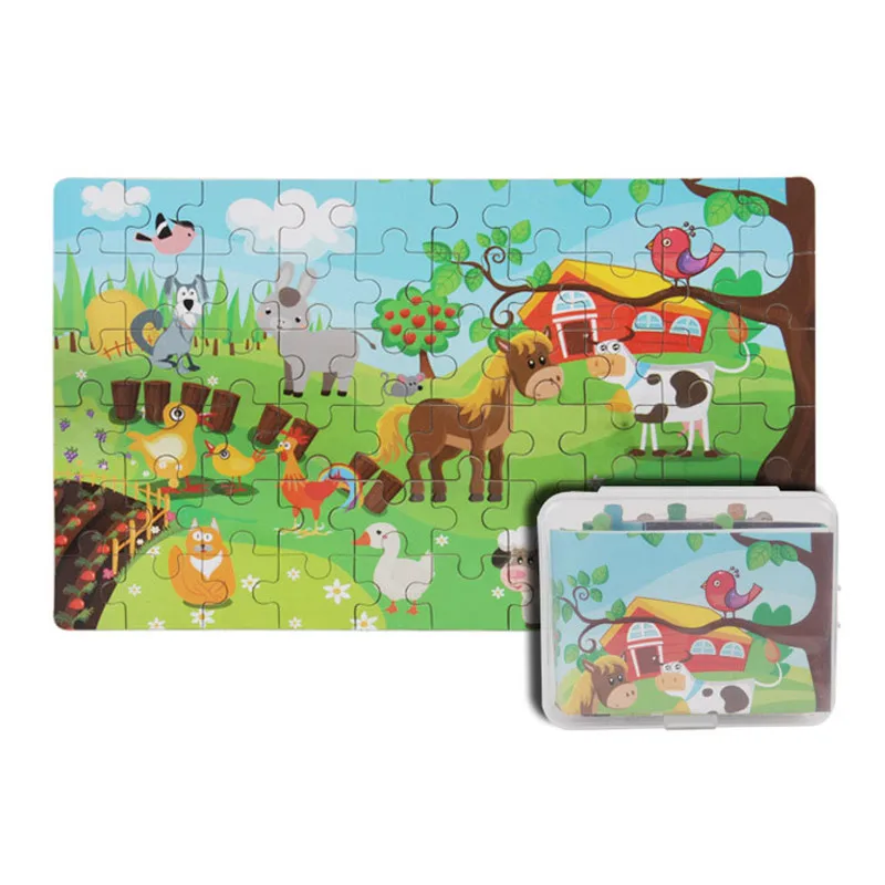 Пазл детский деревянный в коробке с цифрами и буквами | Игрушки хобби