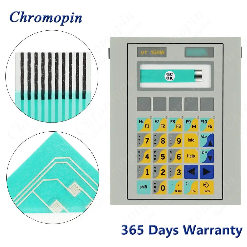 VT150W00000 VT150W Переключатель клавиатуры с мембранной клавиатурой для ESA Кнопка