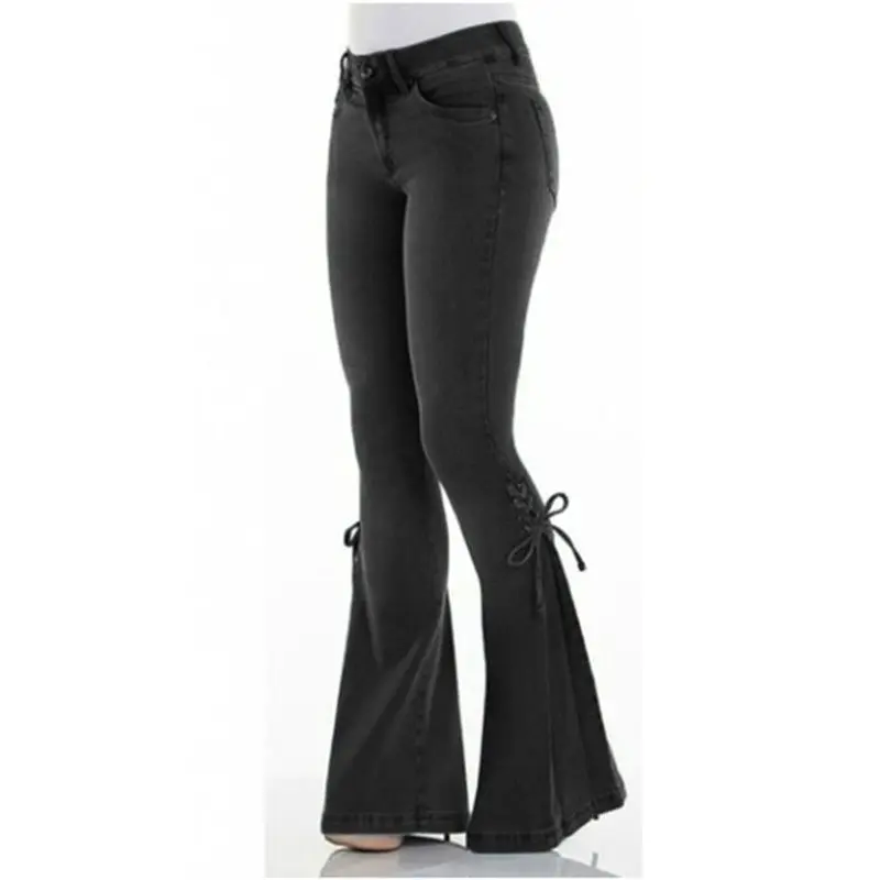 Bohoartist Vantage плюс размер XS-4XL повязки женские джинсы повседневные длинные винтажные