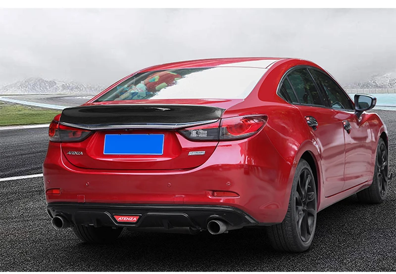 Спойлер atenza для Mazda 6 спойлер 2014 2018 из полипропилена заднего крыла автомобиля