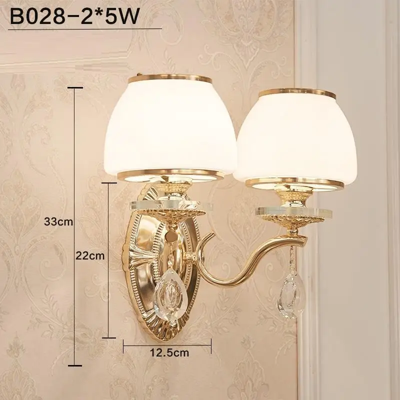 Modern Lampara De Aplik Lamba Penteadeira Bathroom Lamp Led Luminaire For Home Crystal Aplique Luz Pared Wall Bedroom Light | Лампы и
