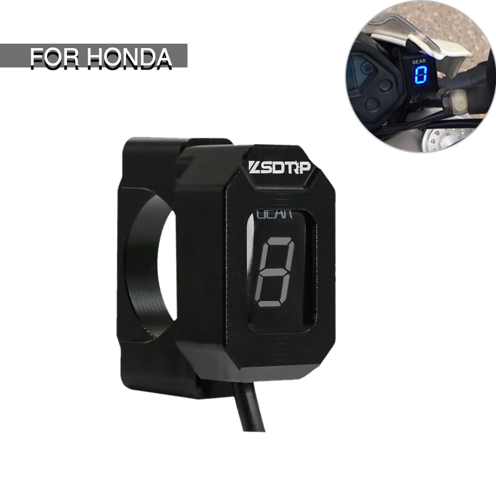 

SCL MOTOS Motorcycle 1-6 Speed Gear Display Indicator Ecu Plug Mount For Honda NC700 XL100 CB500F CB1100 VT400 CB400SF CBR650F