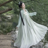 hashaou hanfu dance costume female folk princess traditional ancient hanfu dress oriental han dyansty cosplay dress fairy dancew