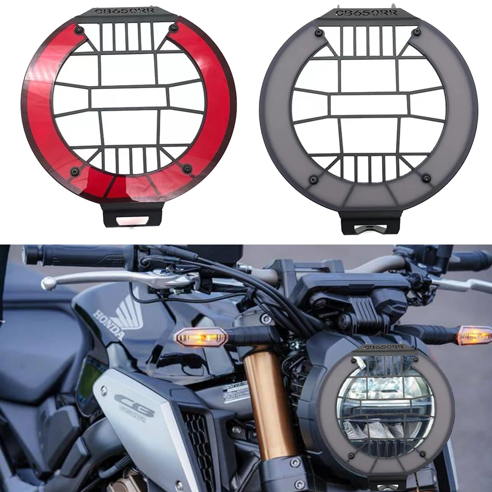 

Motorcycle For HONDA CB650R CB 650R CB650 R 2019 2020 Aluminium Headlight Protector Grille Guard Cover Protection Grill