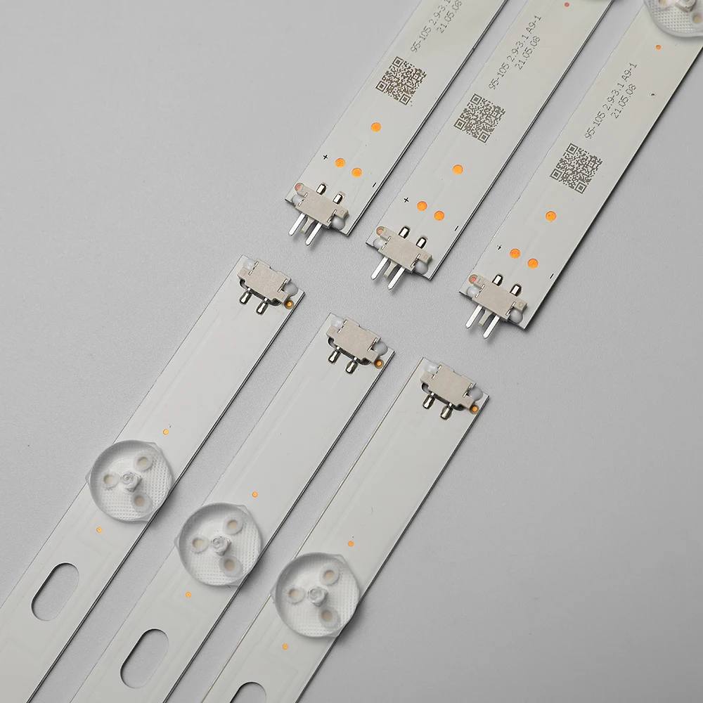 

6Pieces/lot Led backlight strip 7 lamp for 43LJ594V 43UJ651V 43LH5100 LC430DUY (SH)(A3) 43LH51_FHD_A type HC430DUN-SLVX1-511X