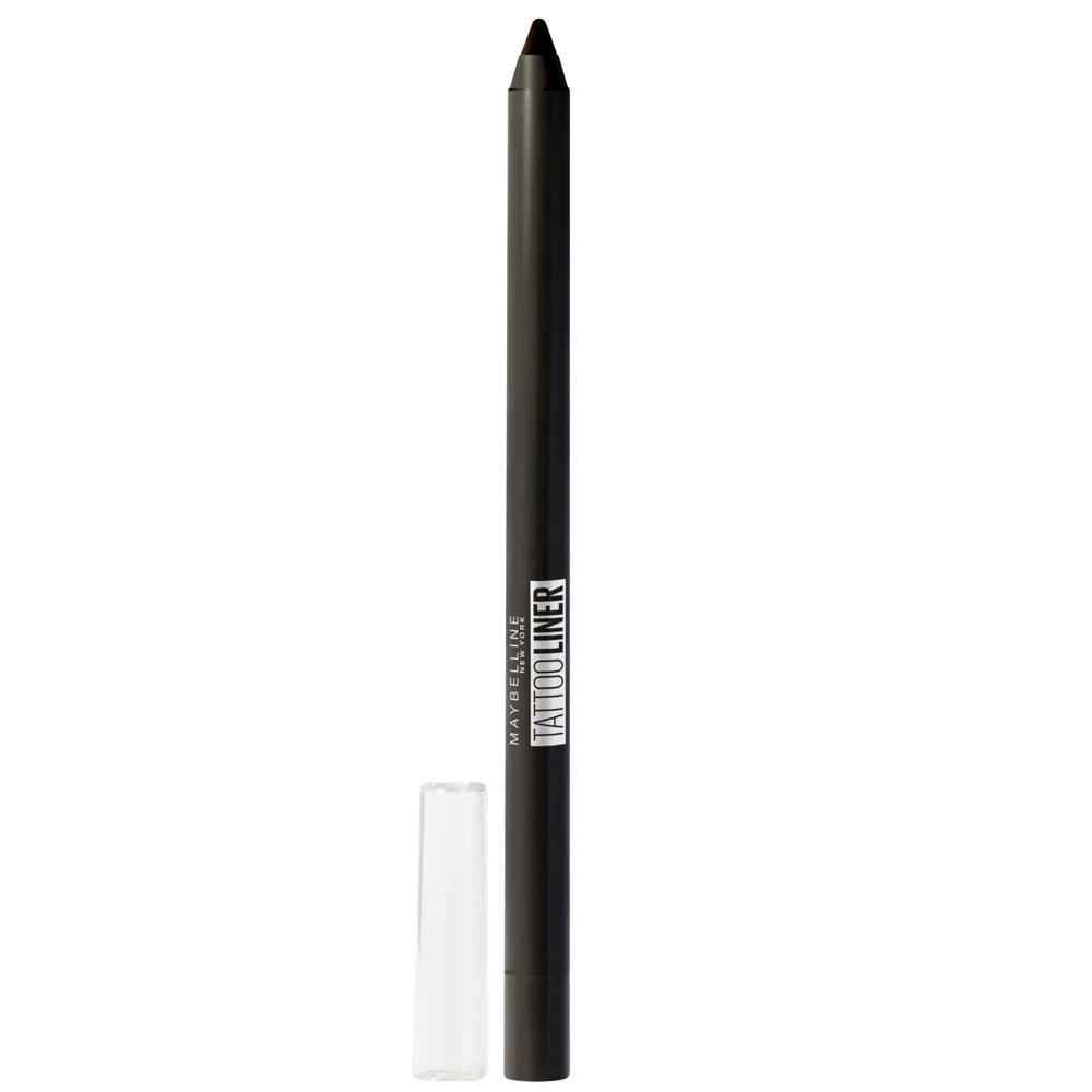 Maybelline New York Карандаш для глаз гелевый TATTOO LINER интенсивный цвет оттенок 900 Черный 1.3