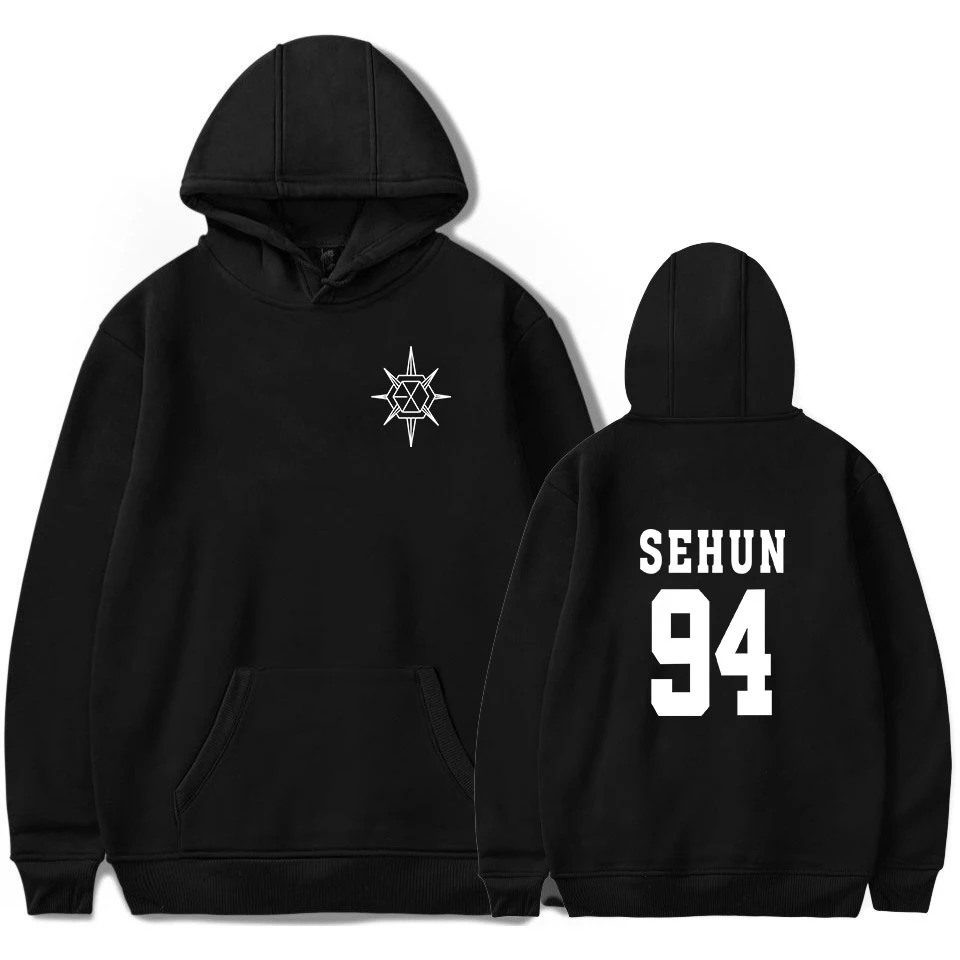 

EXO PLANET EXplOration Live Album Hooded EXO Sweatshirt Men Women Clothes Long Sleeve Kpop Casual Sweatshirt EXO Hoodie