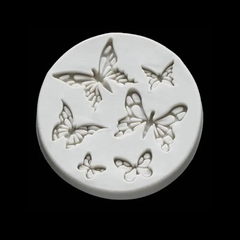 Мини бабочки кабошоны силиконовые формы Сделай Сам Подвески из смолы украшения