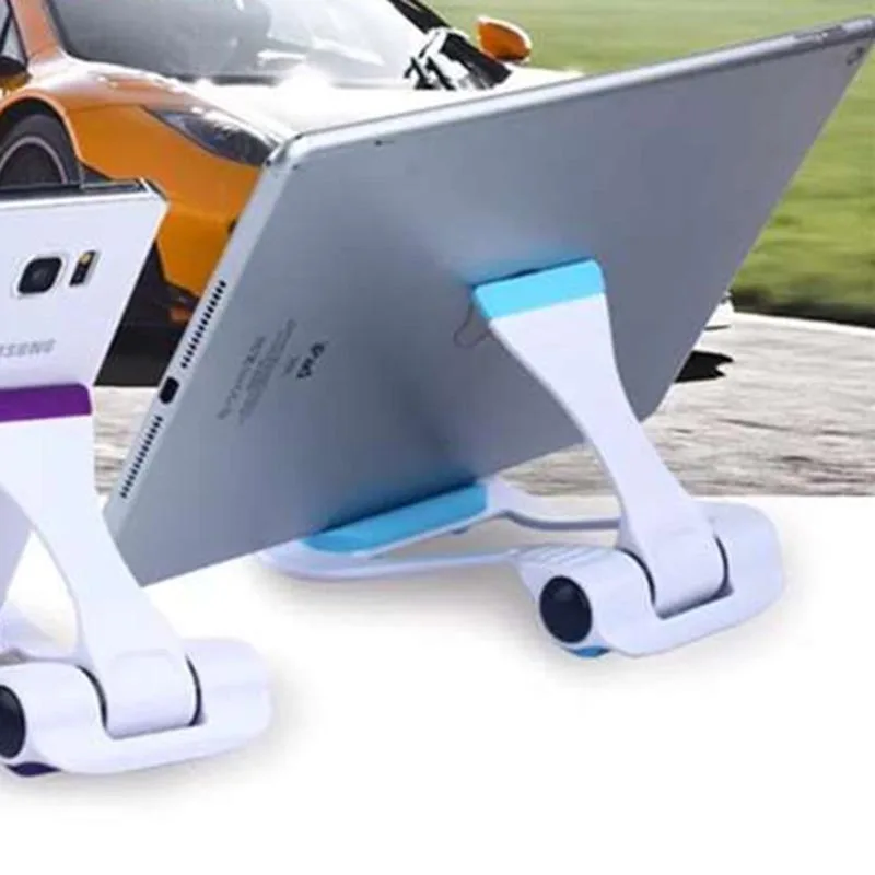 Универсальный держатель для планшетного ПК складной Регулируемый угловой