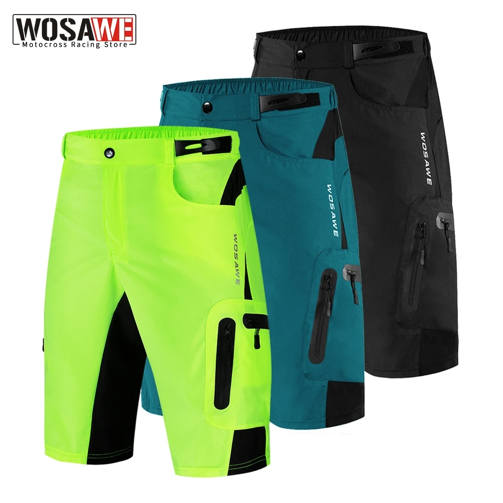 

WOSAWE Motorcycles Shorts Quick Dry Breathable Multi-pockets Shorts High Quality Outdoor Sports Motocross Racing Clothing