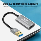 Карта видеозахвата HD с USB 3,0, 5 Гбитс, 4K, 1080P, 30 Гц
