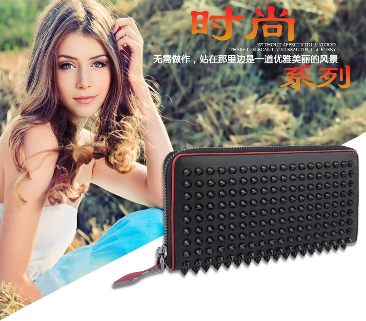 

Rivet leather bag for women and wolf proof leather bag for men