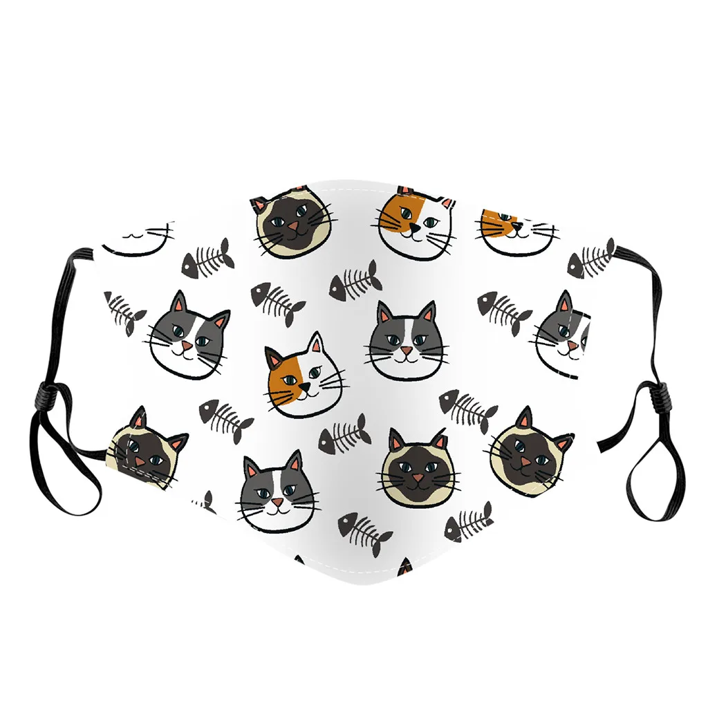 Детская 3D маска с принтом моющаяся Пылезащитная и Дымчатая дышащая