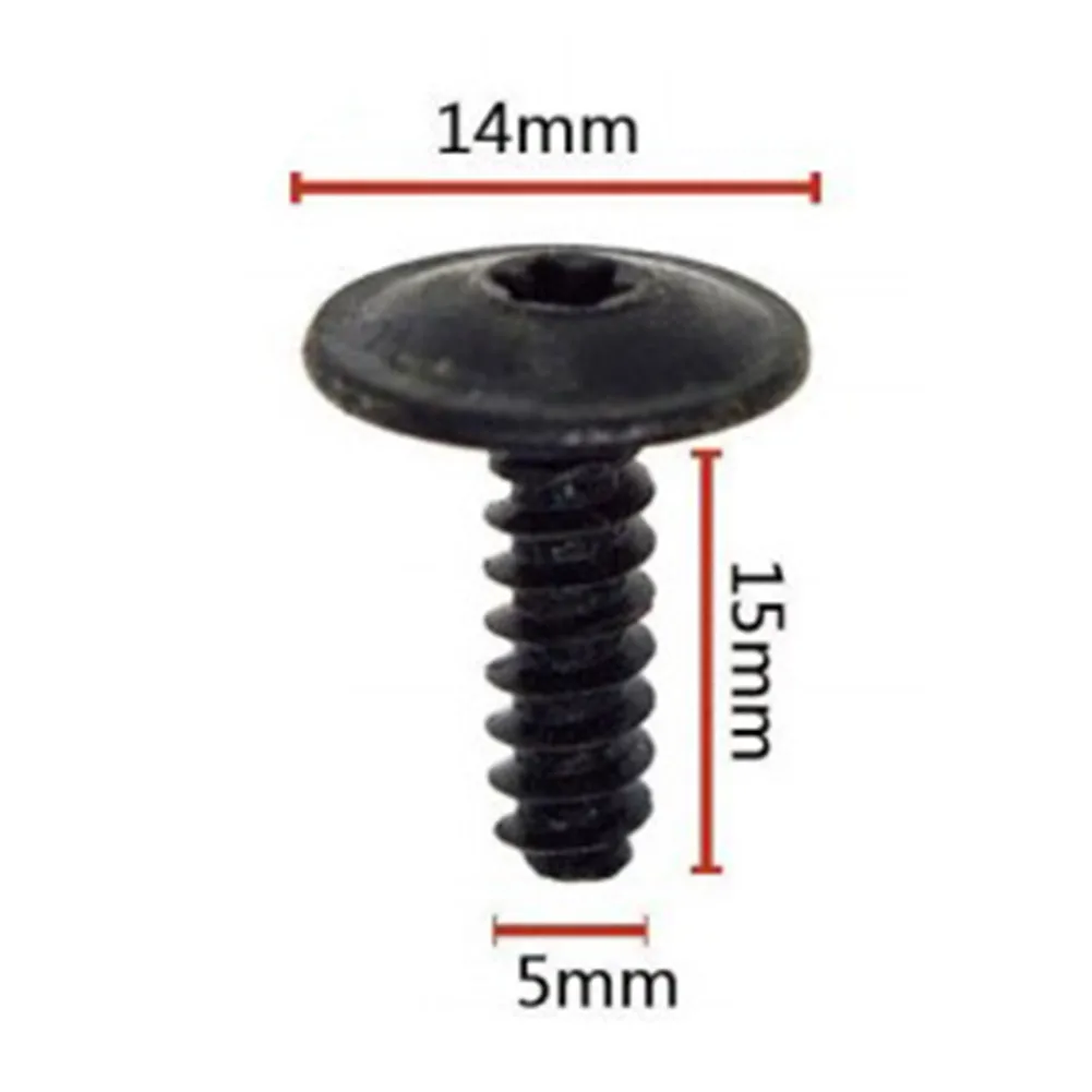 

10PCS Screw Black Fender For Golf Passat Cabrio Beetle Screws Hot Sale