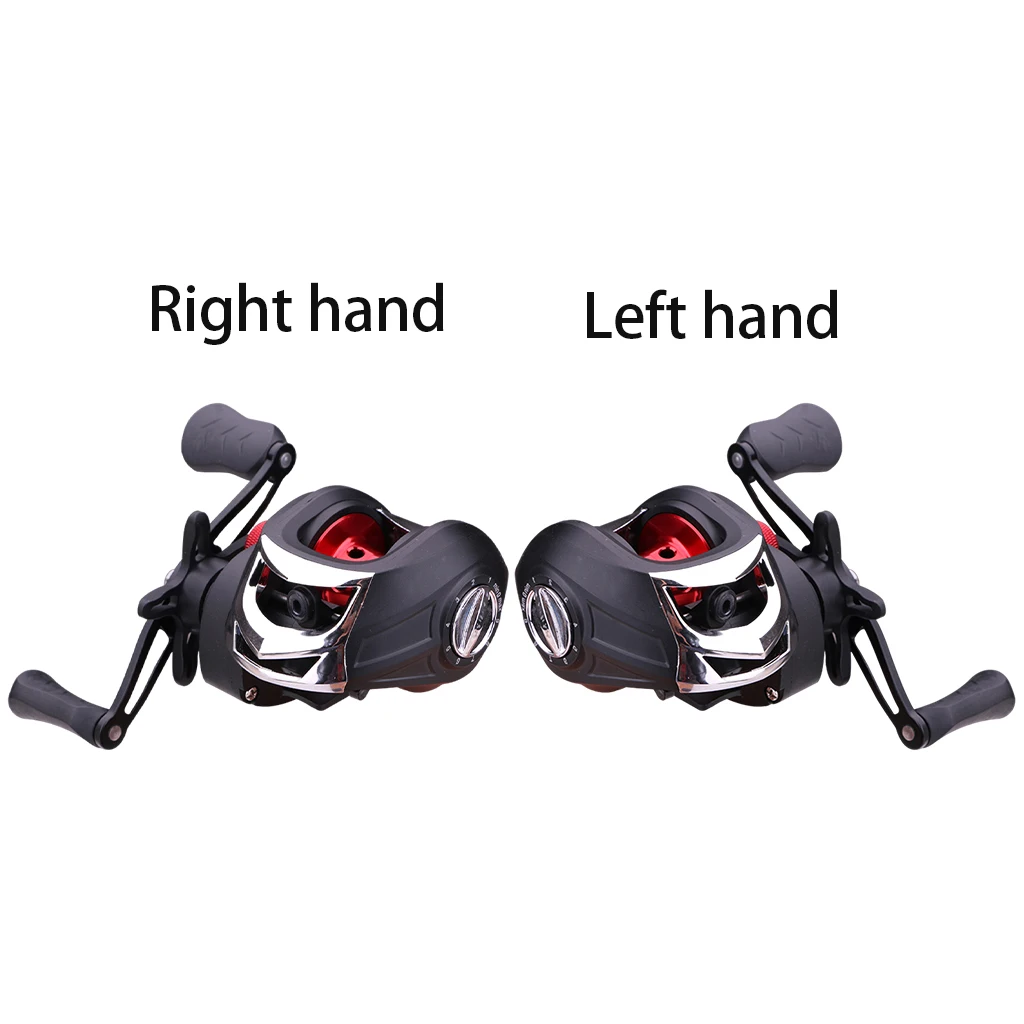 

7.1:1 High Speed Fishing Reel Baitcasting Reel Brake System 5kg Drag Wheel Freshwater Fishing Equipment for Left Right Hand