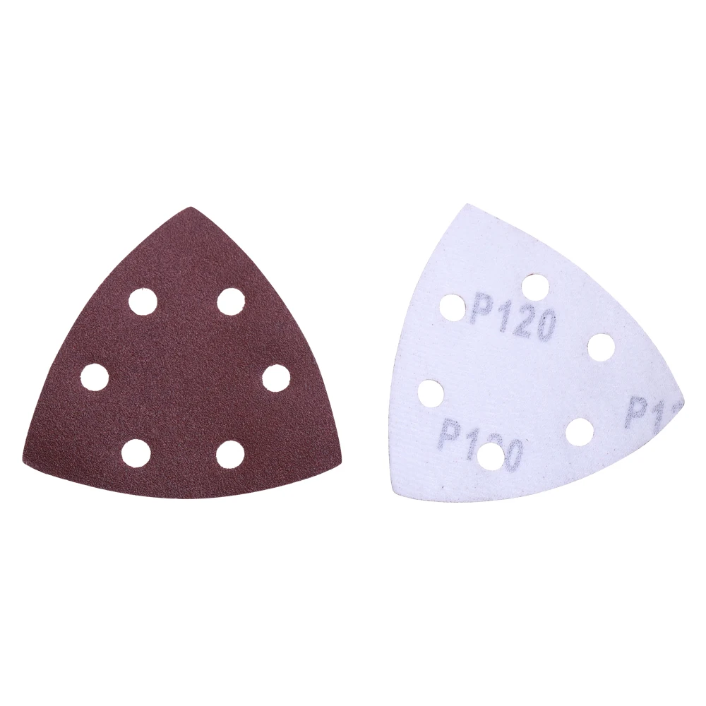 50Pcs Triangle Sanding Sheets Mouse Detail Sander Pads 40 60 80 100 120Grit Paper for Abrasive Tools | Инструменты