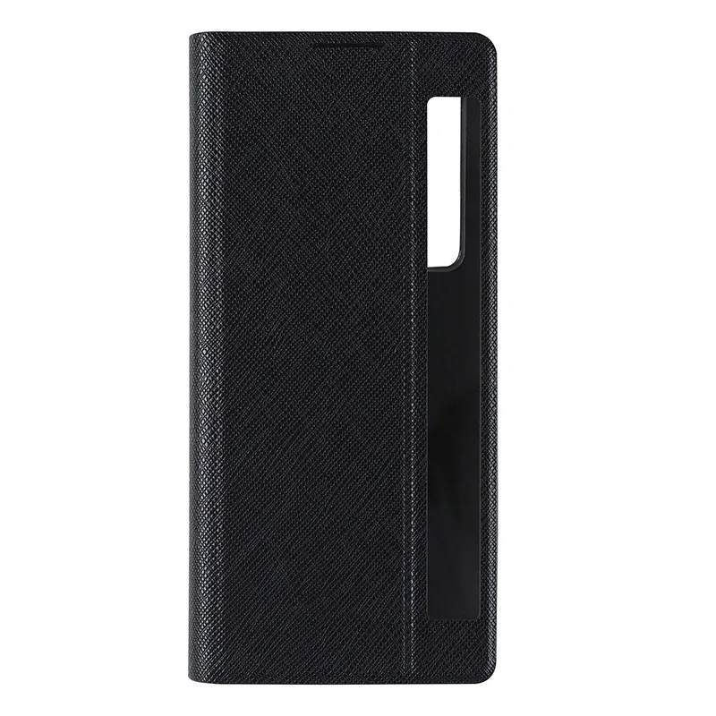 

Smart Window Genuine Leather Flip Case For Huawei Mate X2 5G Case For Huawei Mate X2 Case For Huawei MateX2 Phone Case