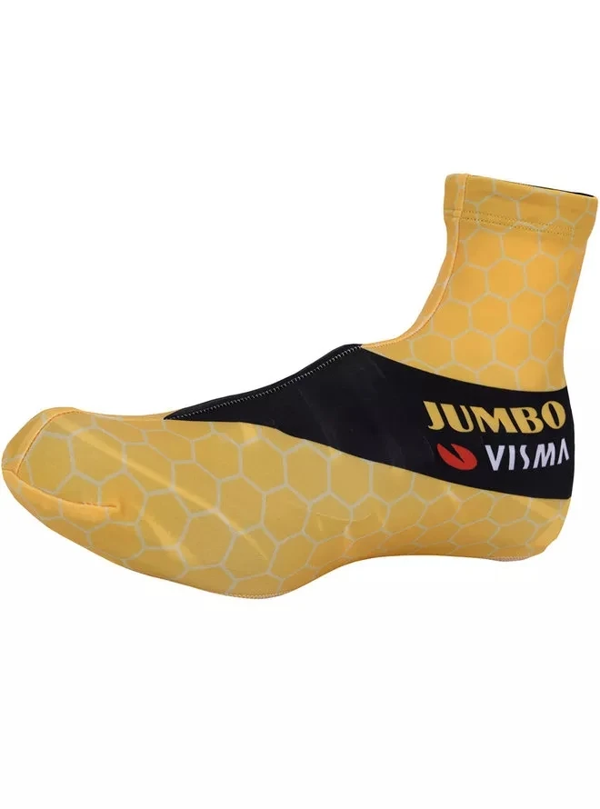 

2021 JUMBO VISMA Team NEW Summer Cycling Shoe Cover Sneaker Overshoes Lycra Road Bicycle Bike MTB Cycling Shoe Cover