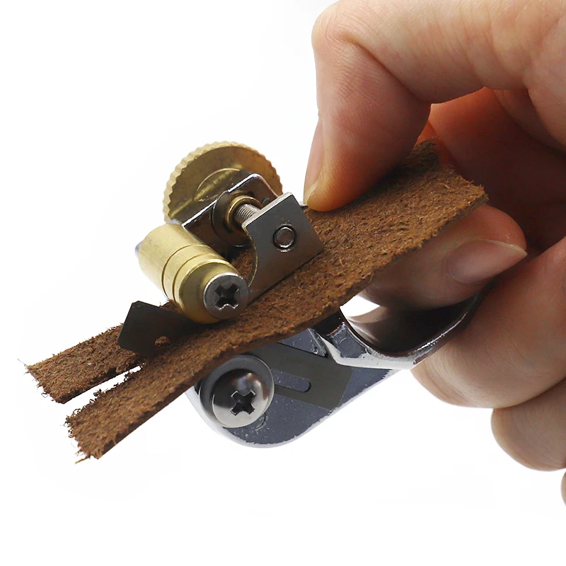 Leather Strap String Belt Cutter Ring Shape Hand Cutting Leathercraft Tools Set DIY Metal | Дом и сад