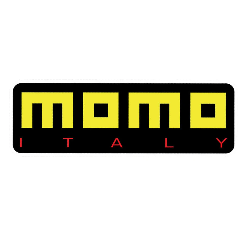 Momo логотип наклейка Стикеры полный Цвет высечки Клей ноутбук Автомобильное JDM