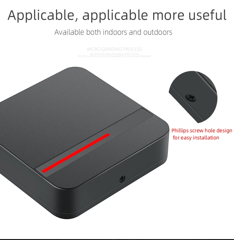 Long Range RFID Reader 125KHz 13.56MHz Smart Proximity Card Access Control System IP68 Waterproof Weigand 26/34 | Безопасность и
