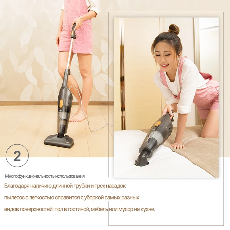 Пылесос Deerma DX115C Heihei Vacuum Cleaner Российская официальная гарантия|Пылесосы| |