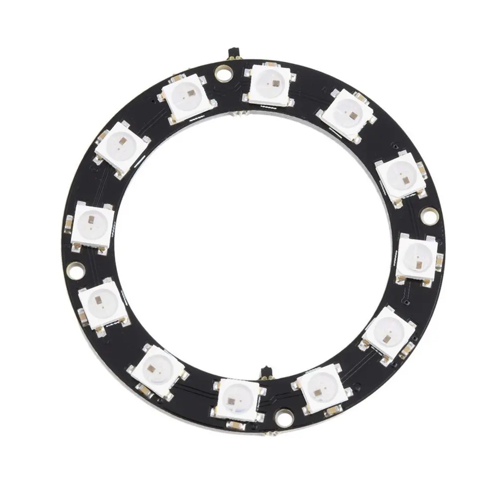 ! 5050 12-битный RGB светодиодный Ring WS2812 круглая декоративная лампа идеально подходит