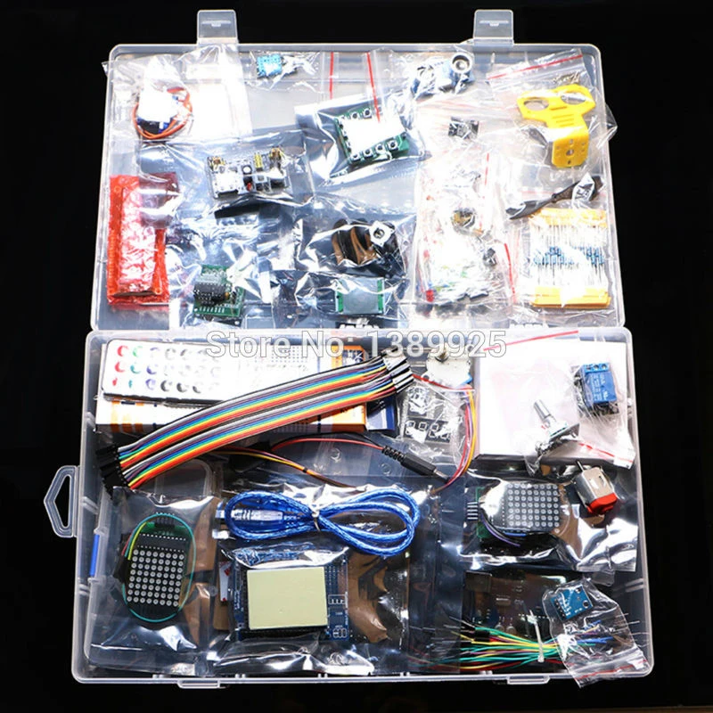Полный стартовый набор для Ar duino Mega2560 R3 Nano с обучающей программой плата LCD1602