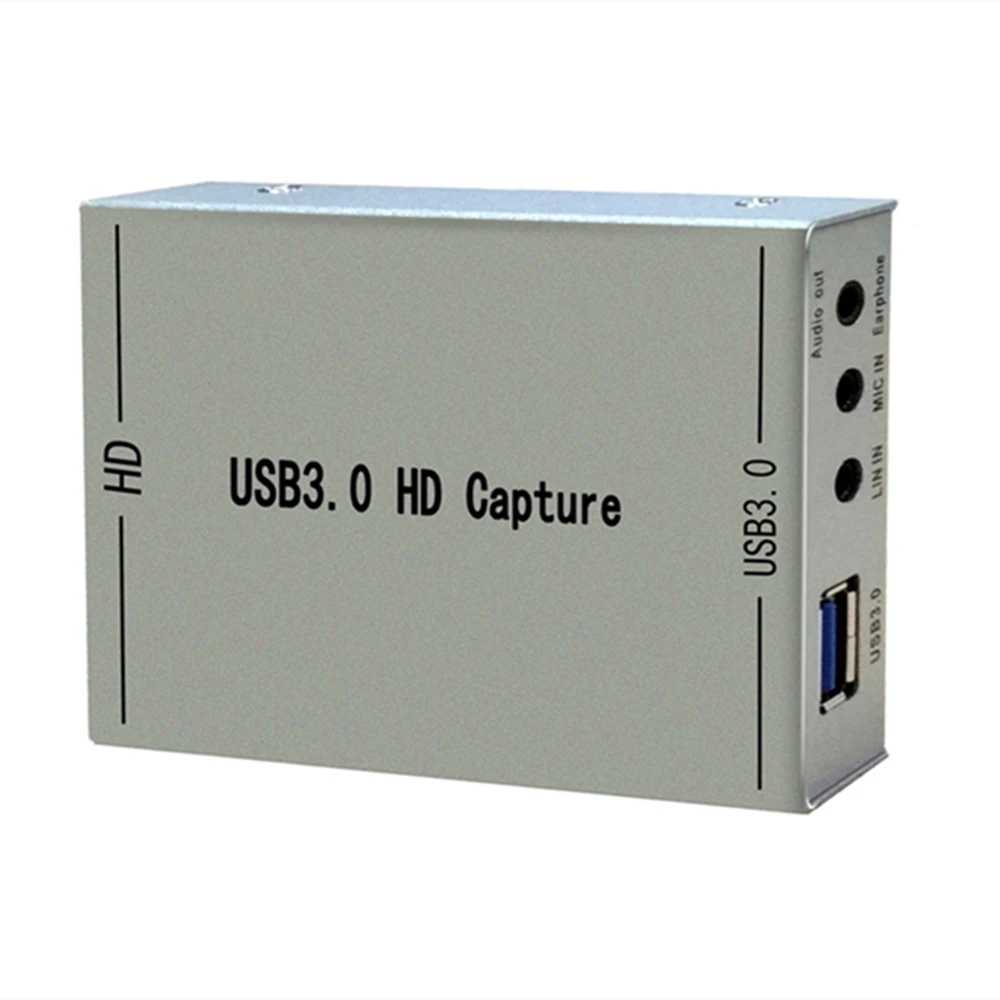 Карта захвата игр HD 1080P 60FPS USB 3 0 HDMI устройство для прямой трансляции и совместимое