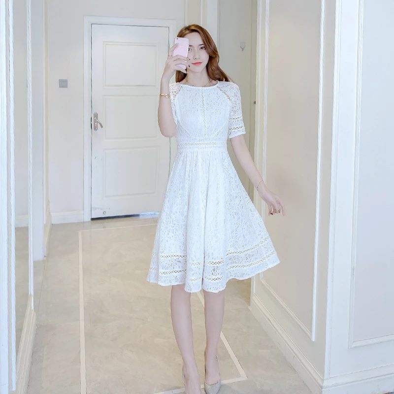 Женское кружевное платье в стиле ретро Элегантное Изысканное вечернее